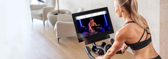 Experience Online Personal Training With iFit On The S22i Studio Cycle