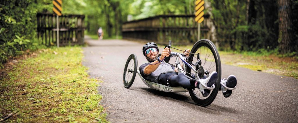 cycling man experience outdoor fun